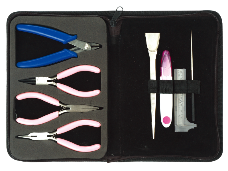 8 pcs Tool Kit With Zip Pouch