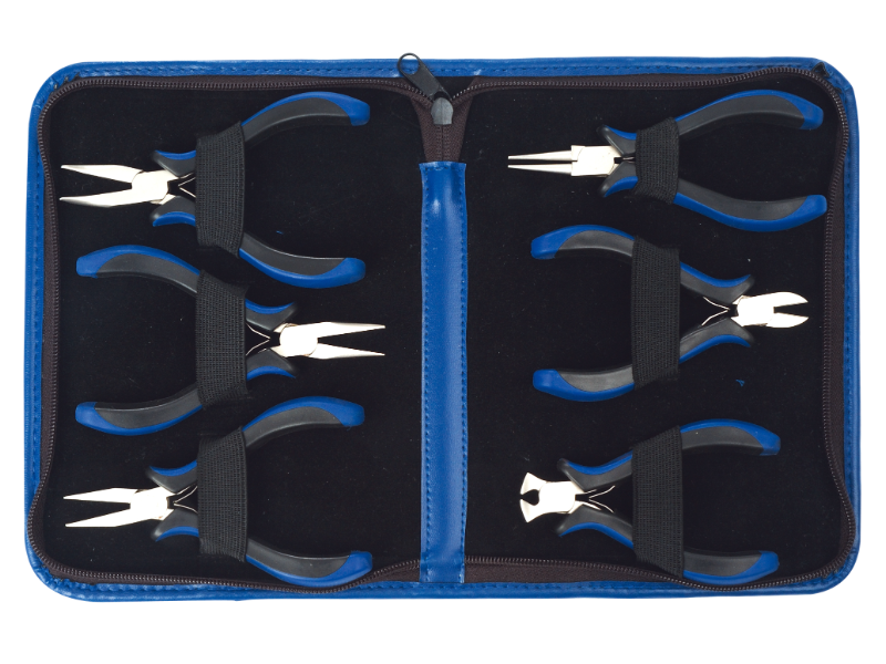 6 pcs Tool Kit With Zip Pouch