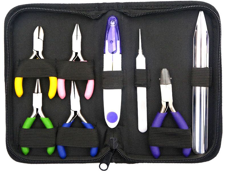 8 Pieces Mini Tool Kit With Zip Pouch