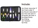 8 Pieces Mini Tool Kit With Zip Pouch