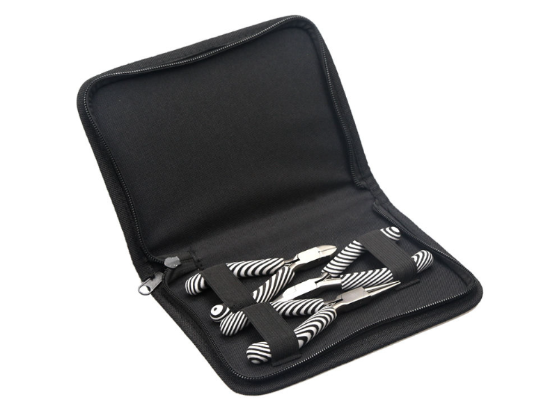 3 Pieces Tool Kit With Zip Pouch
