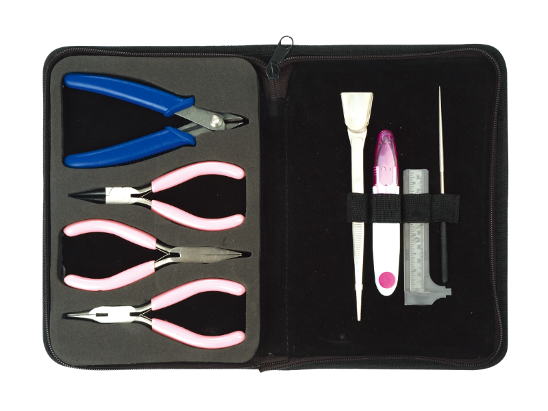 8 pcs Tool Kit With Zip Pouch