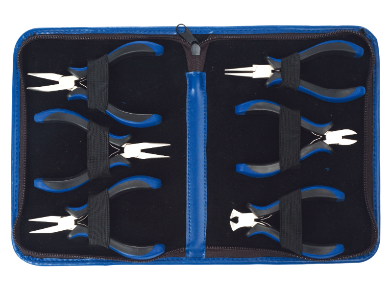 6 pcs Tool Kit With Zip Pouch