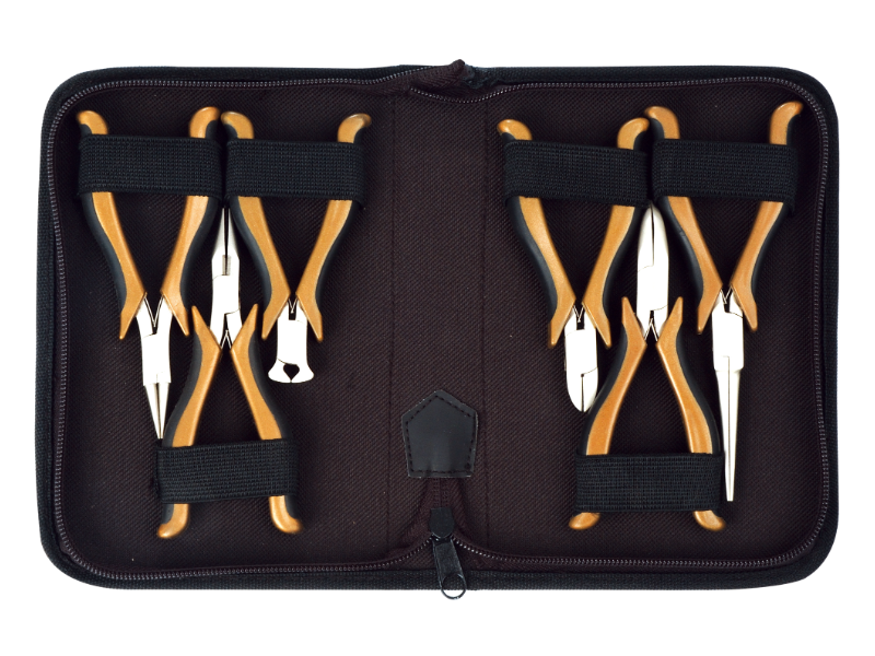 6 pcs Tool Kit With Zip Pouch